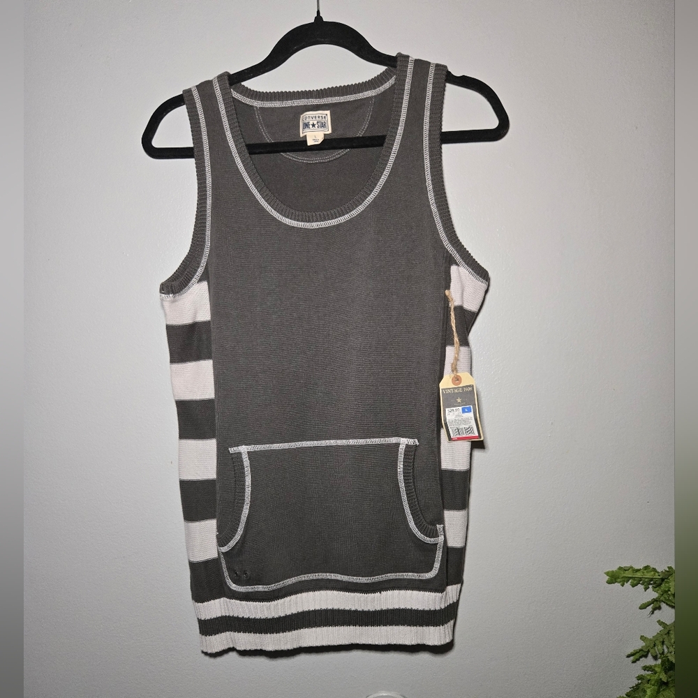 Converse One Star Knit Tank Tunic (Made in Japan) – NWT – Size Large